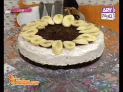 Banana Chocolate Cheese Cake, Chocolate Meringue Pie And One Bowl Chocolate Brownie by Sara Riaz | Z