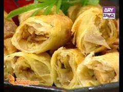 Prawn Spring Roll by Chef Meadha Rahat | Zaiqa