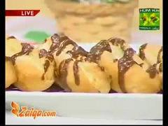 Dark Chocolate Eclairs by Zarnak Sidhwa | Zaiqa