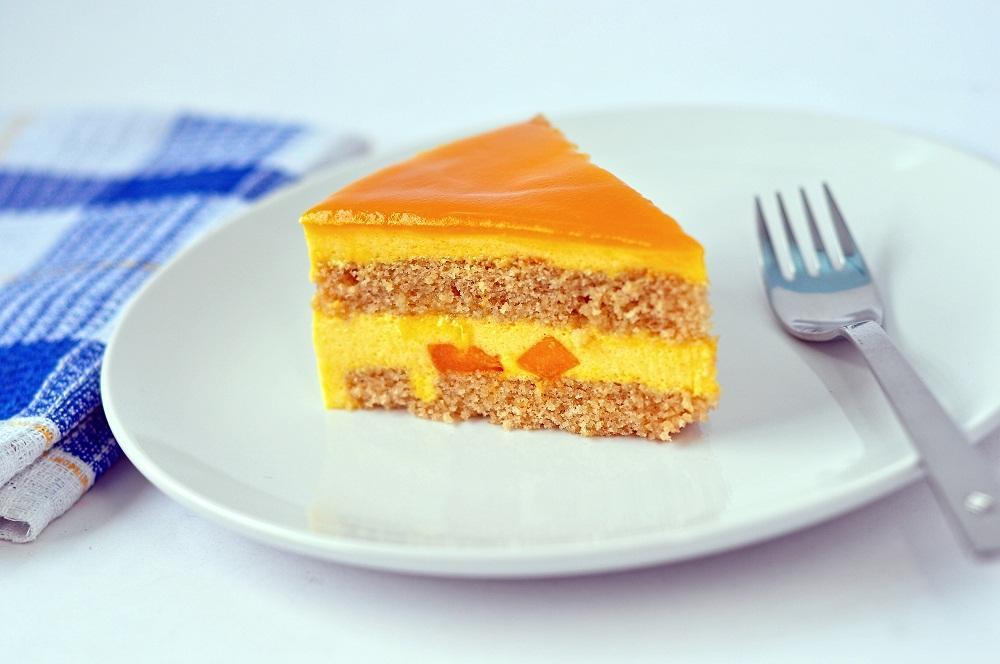 Mango Mousse Cake Recipe | Zaiqa