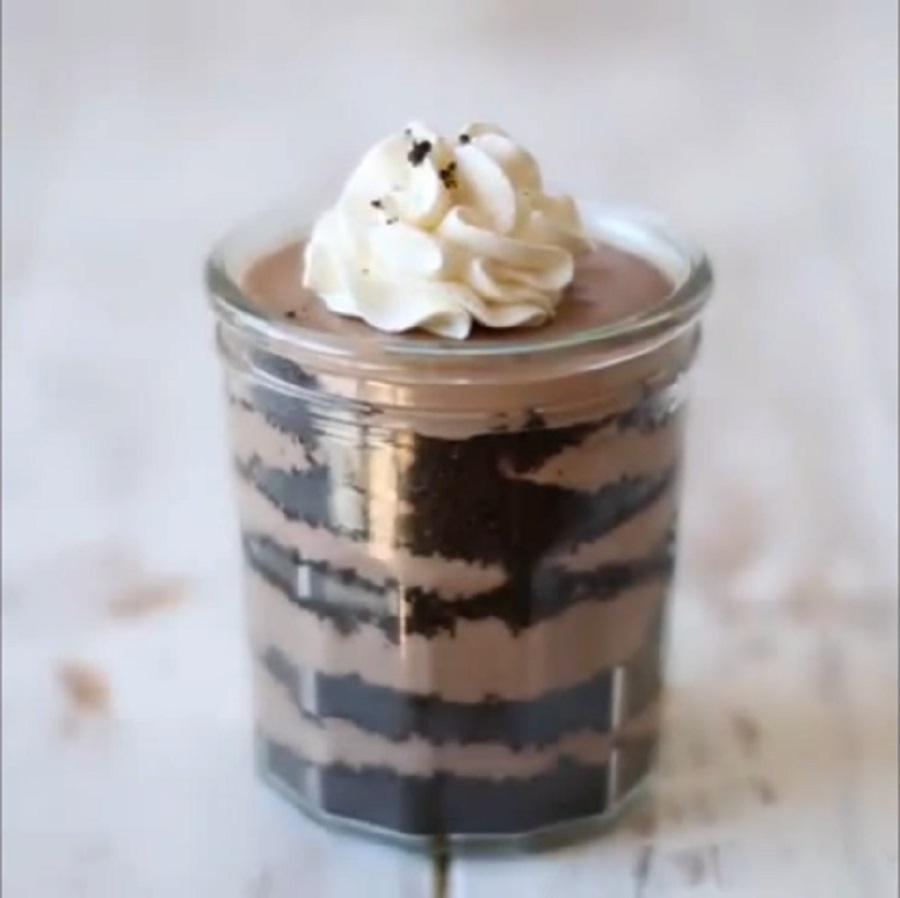Coffee Oreo Mousse Recipe | Zaiqa
