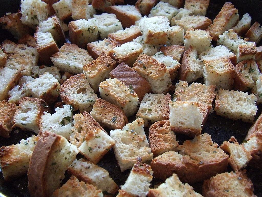 Homemade Croutons Recipe | Zaiqa